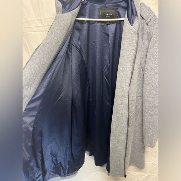 Torrid fit and flare coat size 2 - Picture 3 of 7